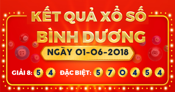 Xổ số Bình Dương ngày 1 tháng 6