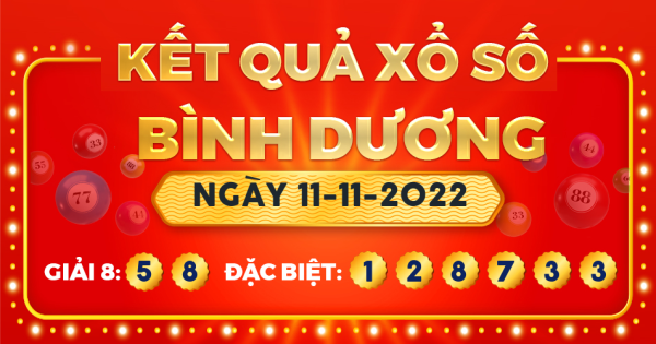 Xổ số Bình Dương ngày 11 tháng 11