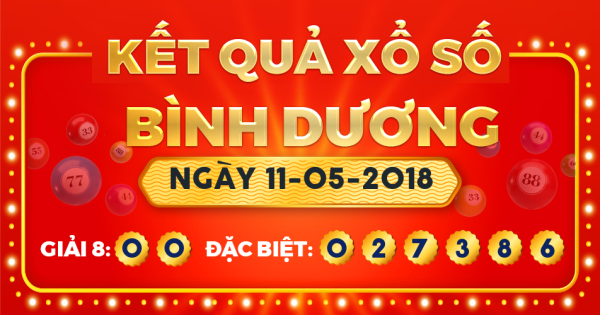 Xổ số Bình Dương ngày 11 tháng 5