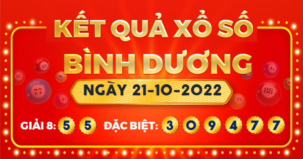 Xổ số Bình Dương ngày 21 tháng 10